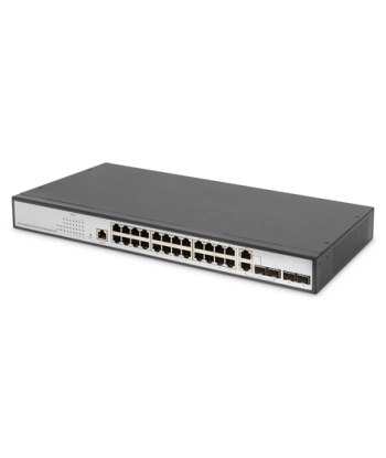 Digitus 24-Port Gigabit Switch, DN-80221-3, Managed L2, Desktop/Wall-mountable