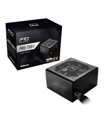 Power Supply ASROCK ATX PC 100 - 240 V 750 W PRO-750G