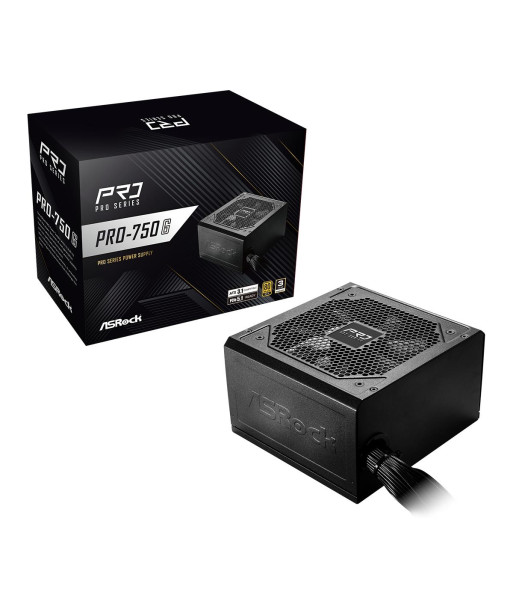 Power Supply ASROCK ATX PC 100 - 240 V 750 W PRO-750G
