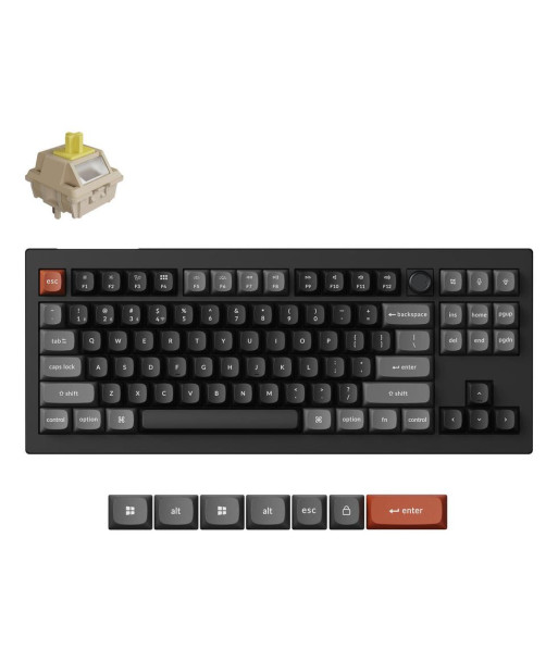 Juhtmevaba klaviatuur V3 ULTRA/BLACK V3U-D4 KEYCHRON