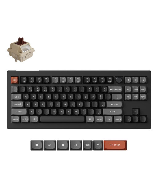 Juhtmevaba klaviatuur V3 ULTRA/BLACK V3U-D3 KEYCHRON