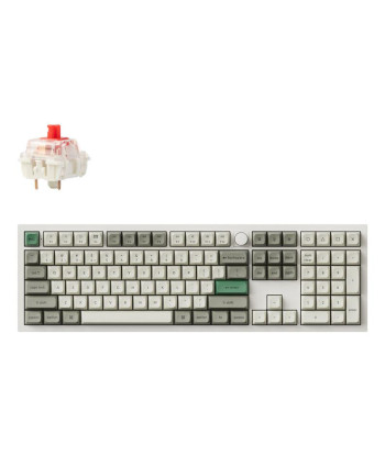 Беспроводная клавиатура Q6 MAX RGB/SHELL WHITE Q6M-P1 KEYCHRON