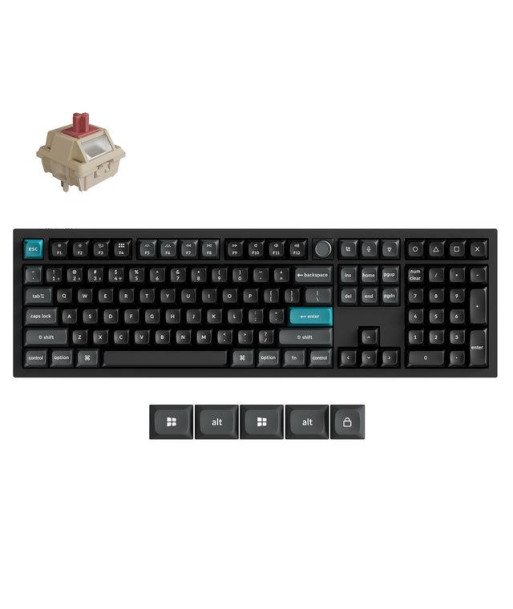 Беспроводная клавиатура Q6 ULTRA/BLACK Q6U-M1 KEYCHRON