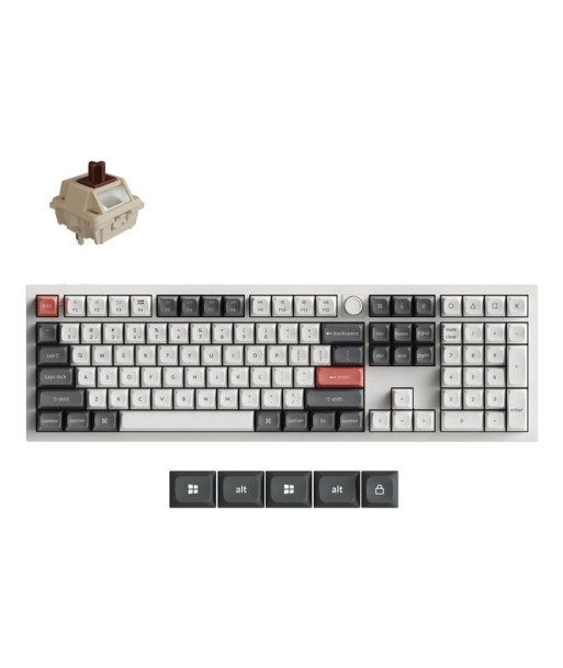 KEYBOARD WRL Q6 ULTRA/WHITE Q6U-P3 KEYCHRON