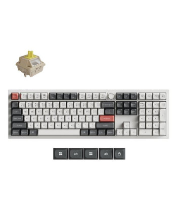 Juhtmevaba klaviatuur Q6 ULTRA/WHITE Q6U-P4 KEYCHRON