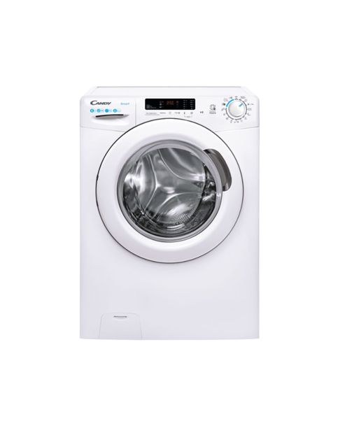 Pesumasin Candy, CS1482DW4/1-S, Energy efficiency class B, Front loading, Washing capacity 8 kg, 1400 RPM, Depth 53 cm