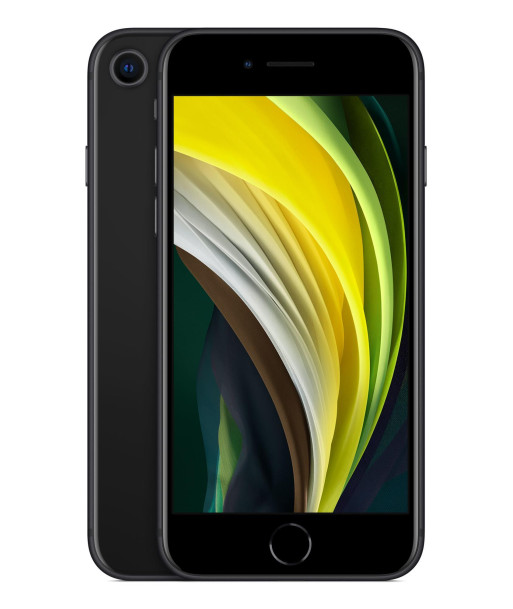 REFURB. PHONE IPHONE SE 2020/64GB BLACK GRADE A RENEWED