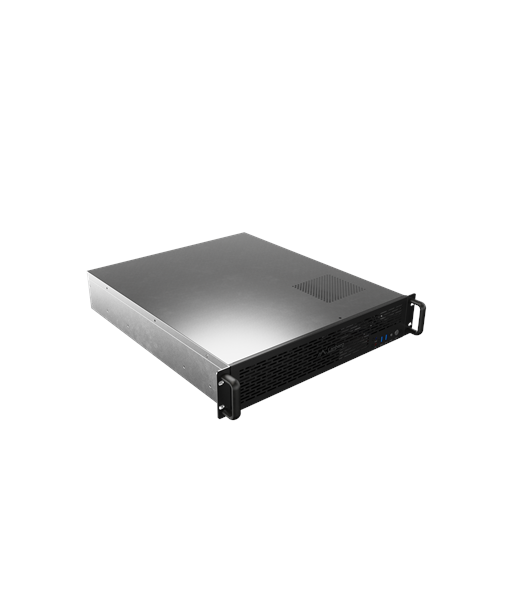 Lanberg Rackmount Server Chassis ATX 520/12 19"/2U | SC01-5202-12B | Black