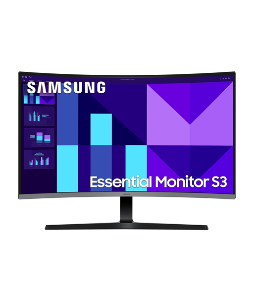 Samsung, LS27D390GAUXEN, 27", VA, FHD, 16:9, 100 Hz, 4 ms, 1920 x 1080 pixels, 250 cd/m², HDMI ports quantity 1, Black