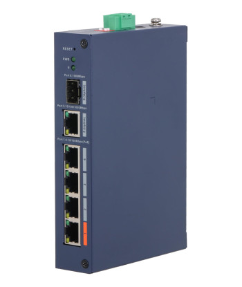 Switch DAHUA Switch type Managed Switch layer L2 Form factor Desktop 4xRJ-45 ports RJ-45 Ports Type Fast Ethernet (10/100)