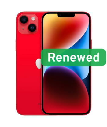 Grade C, Apple iPhone 14, 6.1" Super Retina XDR OLED, 5G, 128GB, Red, iOS, Apple Renew