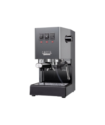 Gaggia, Coffee Maker, RI9481/16 Classic E24, Pump pressure 15 bar, Built-in milk frother, Automatic, Industrial Grey