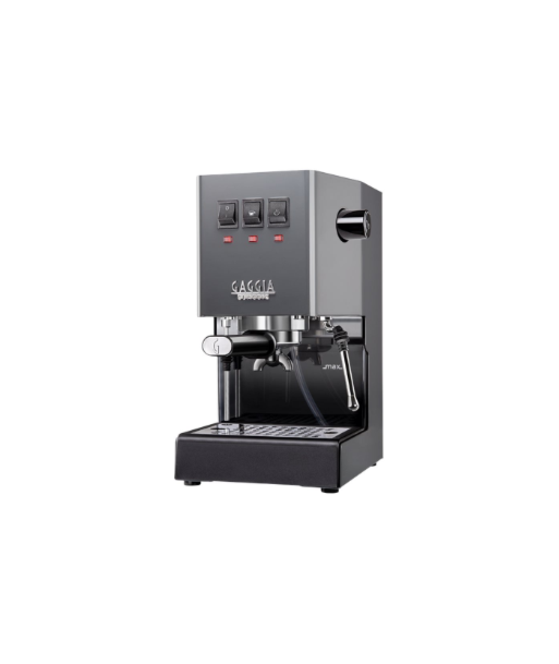 Gaggia, Coffee Maker, RI9481/16 Classic E24, Pump pressure 15 bar, Built-in milk frother, Automatic, Industrial Grey