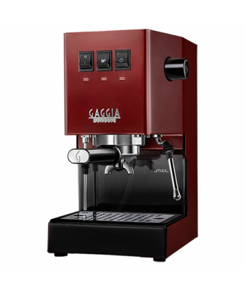 Kohvimasin Gaggia, RI9481/12 Classic E24, Pump pressure 15 bar, Built-in milk frother, Automatic, Cherry Red