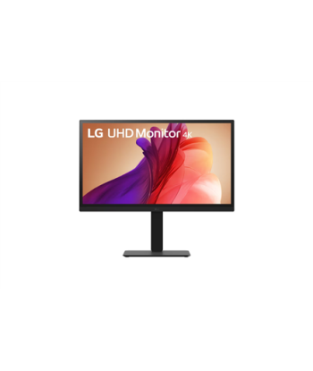 LG, 27BA45U-B, 27", IPS, UHD, 16:9, 60 Hz, 5 ms, 3840 x 2160 pixels, 300 cd/m², HDMI ports quantity 2, Black