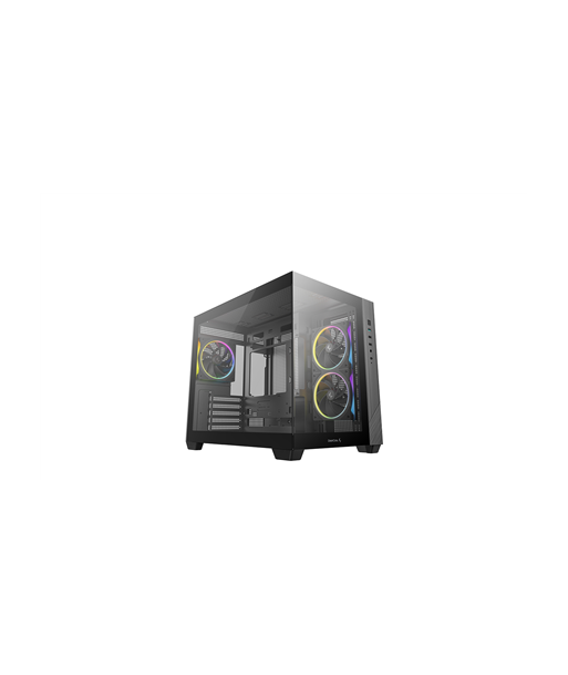Deepcool Case, CG330 3F, Black, Micro ATX, Power supply included No