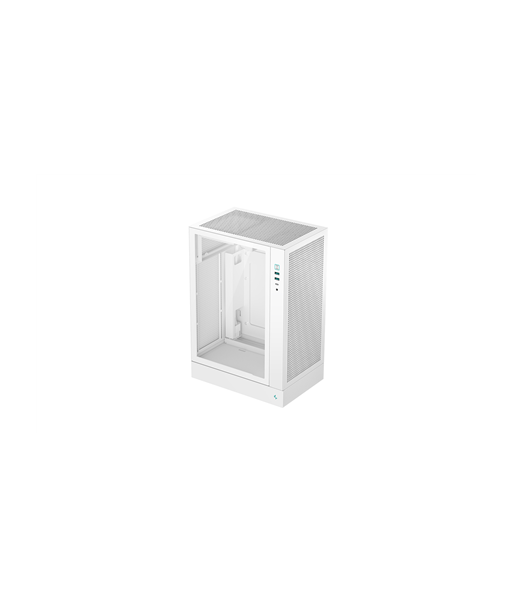 Deepcool Case, CH170 PLUS WH, White, Midi Tower, Power supply included No