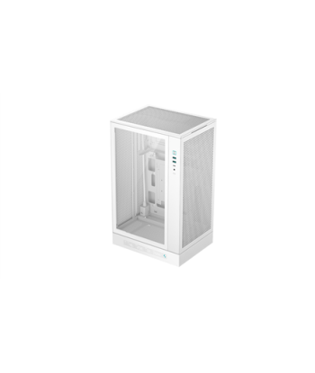 Deepcool Case, CH270 DIGITAL WH, White, Mini Tower, Power supply included No