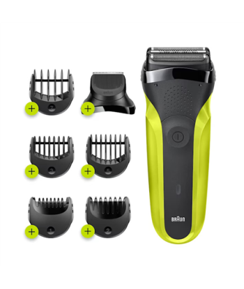 Бритва Braun, 300BT, Operating time (max) 30 min, NiMH, Green