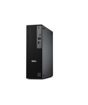 Dell Pro, QCS1255, Desktop, Slim, AMD Ryzen 5, 8600G, Internal memory 16 GB, DDR5, Solid-state drive capacity 512 GB, Intel