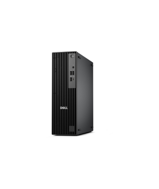 Dell Pro, QCS1255, Desktop, Slim, AMD Ryzen 5, 8600G, Internal memory 16 GB, DDR5, Solid-state drive capacity 512 GB, Intel