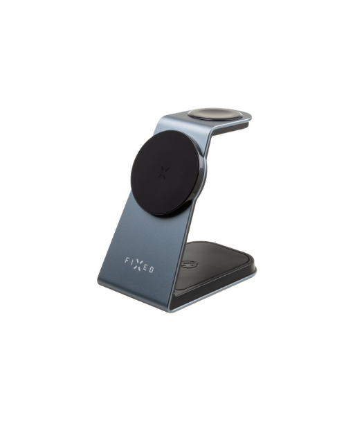 Fixed | MagPowerstation ALU stand with wireless charging 3 in 1 | FIXMPOS-AL-GR
