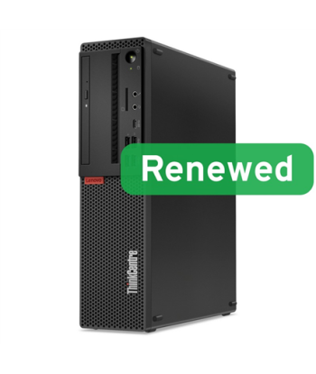 Lenovo Renew, Grade A, ThinkCentre M720s SFF, Intel Core i5, i5-8400, 8 GB, SSD, 256 GB, Intel UHD Graphics, Windows 11 Pro