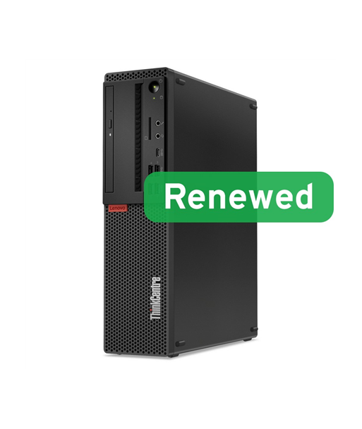 Lenovo Renew, Grade A, ThinkCentre M720s SFF, Intel Core i5, i5-8400, 8 GB, SSD, 256 GB, Intel UHD Graphics, Windows 11 Pro