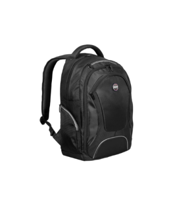 Sülearvuti seljakott PORT DESIGNS, Courchevel, Fits up to size 17.3", Black, Shoulder strap