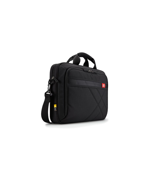 Sülearvuti kott Case Logic Casual DLC117 Fits up to size 17", Black, Shoulder strap