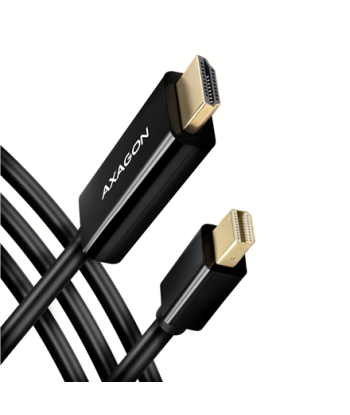 AXAGON RVDM-HI14C2 MINI DP - HDMI cable 1.8 m, 4K/30Hz