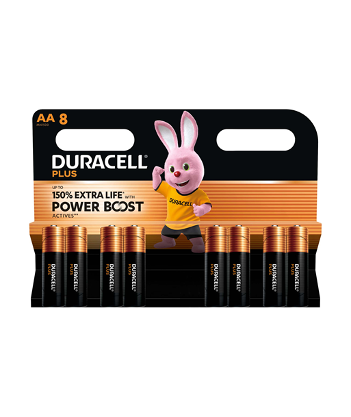 Duracell Plus Boost MN1500 BL8 | AA