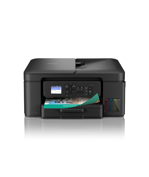 Brother Wireless Printer with ADF, DCP-T780DW, Inkjet, Colour, 3-in-1, A4, Wi-Fi, Black