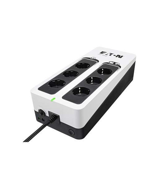 Eaton 3S Gen2 UPS DIN, 450 VA, 270 W, Input: Schuko, Outputs: (3) Schuko, (3) Schuko surge only, Tower | Eaton