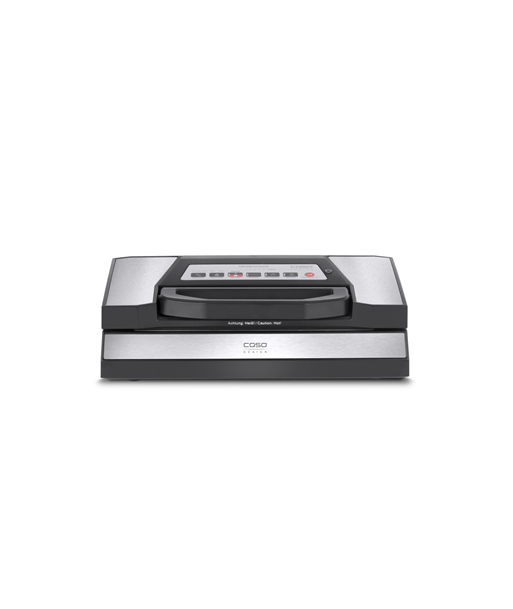 Caso, Bar Vacuum sealer, VR 690 advanced, Power 130 W, Temperature control, Black/Stainless steel