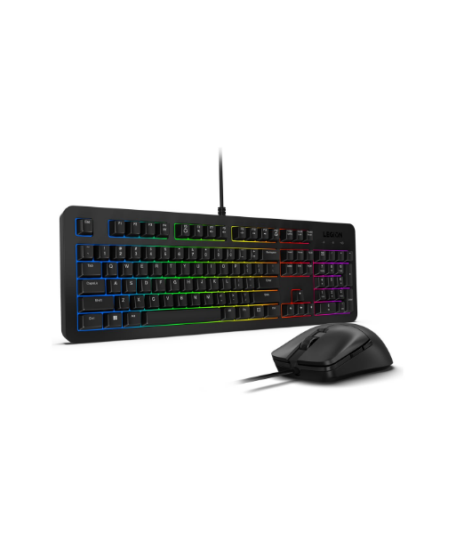 Lenovo Legion KM310 RGB, Gaming Keyboard and Mouse Set, Wired, US English, Black
