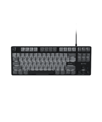 Fury, Kanabo K2, Gaming Keyboard, Wired, US, Black/Gray, USB Type-A, Linear