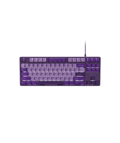 Fury, Kanabo K2, Gaming Keyboard, Wired, US, Purple, USB Type-A, Linear