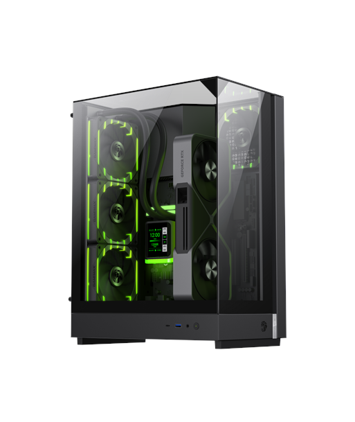 Gamemax Case, T20 BK, Black, M-ATX, Power supply included No