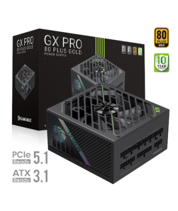 Gamemax Power Supply, 80 PLUS, Gold | GX PRO 1250G | 1250 W