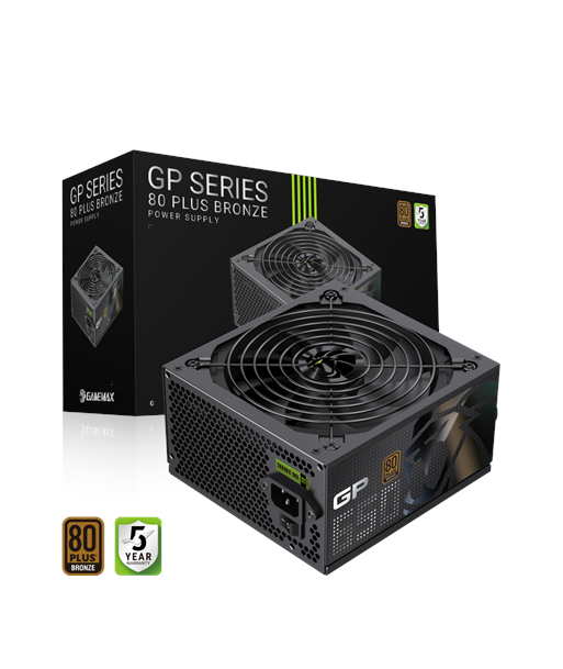 Gamemax Power Supply, 80 PLUS, Bronze | GP 650B | 650 W