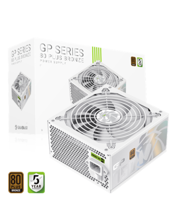 Gamemax Power Supply, 80 PLUS, Bronze | GP 750B WH | 750 W