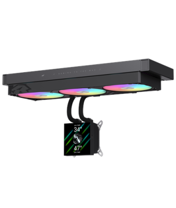 Gamemax CPU Liquid Cooler | GLACIER 360 LCD BK | Intel, AMD