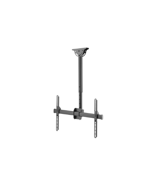 DIGITUS Universal TV Ceiling Mount with Telescopic Height-Adjustment