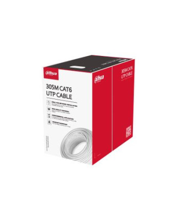 CABLE CAT6 UTP 305M WHITE/PFM923I-6UN-C DAHUA