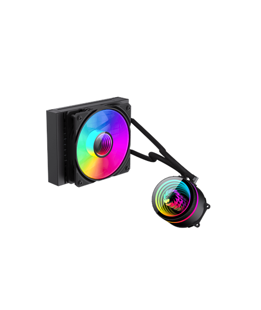 Gamemax, CPU Liquid cooler, ICEBURG 120, Black