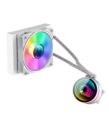 Gamemax, CPU Liquid cooler, ICEBURG 120, White