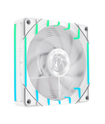 Gamemax, Case fan, TORNADO T12 ARGB-R, White