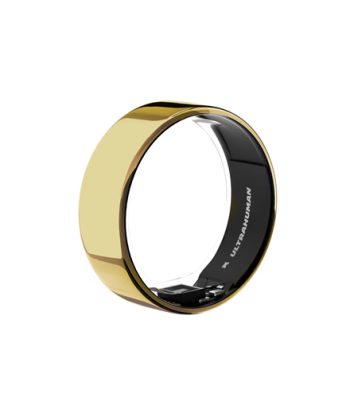 Ultrahuman, Ring Air, Bionic Gold, Size 8, Smart Ring