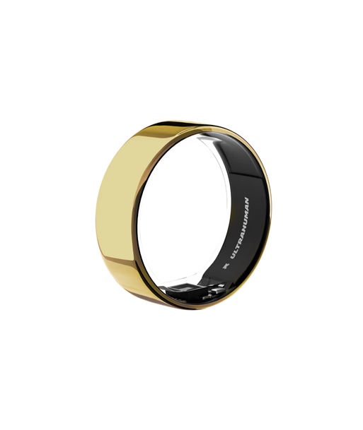 Ultrahuman, Ring Air, Bionic Gold, Size 8, Smart Ring
